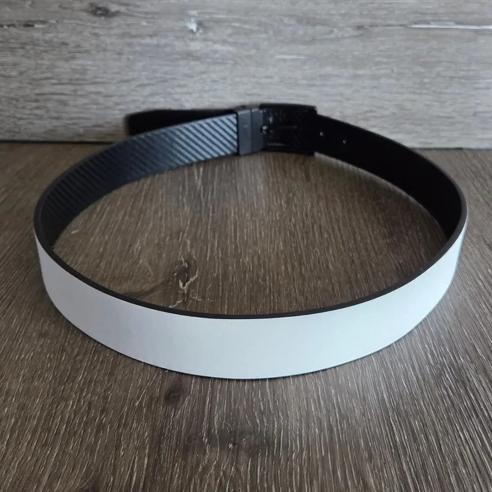 Nike Men's Carbon Fiber Textured Reversible Golf Belt 34